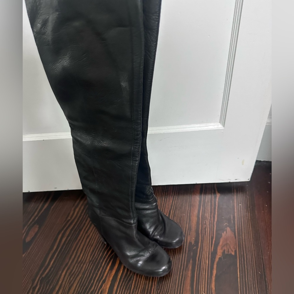 Nine West NWCROPSHOP Tall Leather Boots